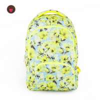 Stylish large capacity children polyester school bag for girl