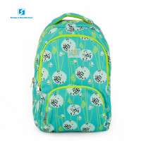 Custom new style popular beautiful sublimation back school bag