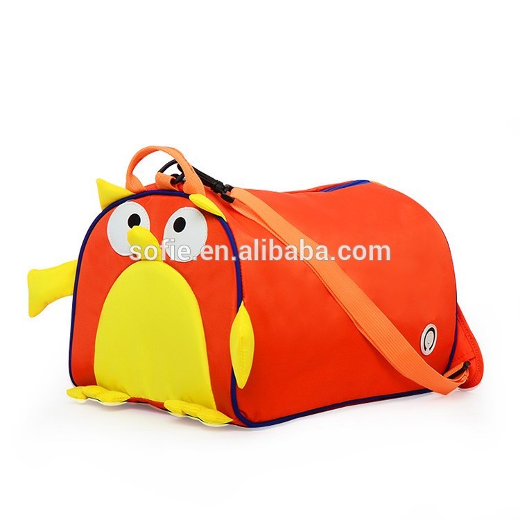 Multifunction funny bird travel school shoulder bag tote bag