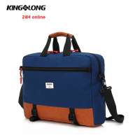 KINGSLONG new products nylon laptop hiking leather man canvas shoulder bag